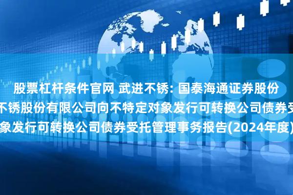 股票杠杆条件官网 武进不锈: 国泰海通证券股份有限公司关于江苏武进不锈股份有限公司向不特定对象发行可转换公司债券受托管理事务报告(2024年度)